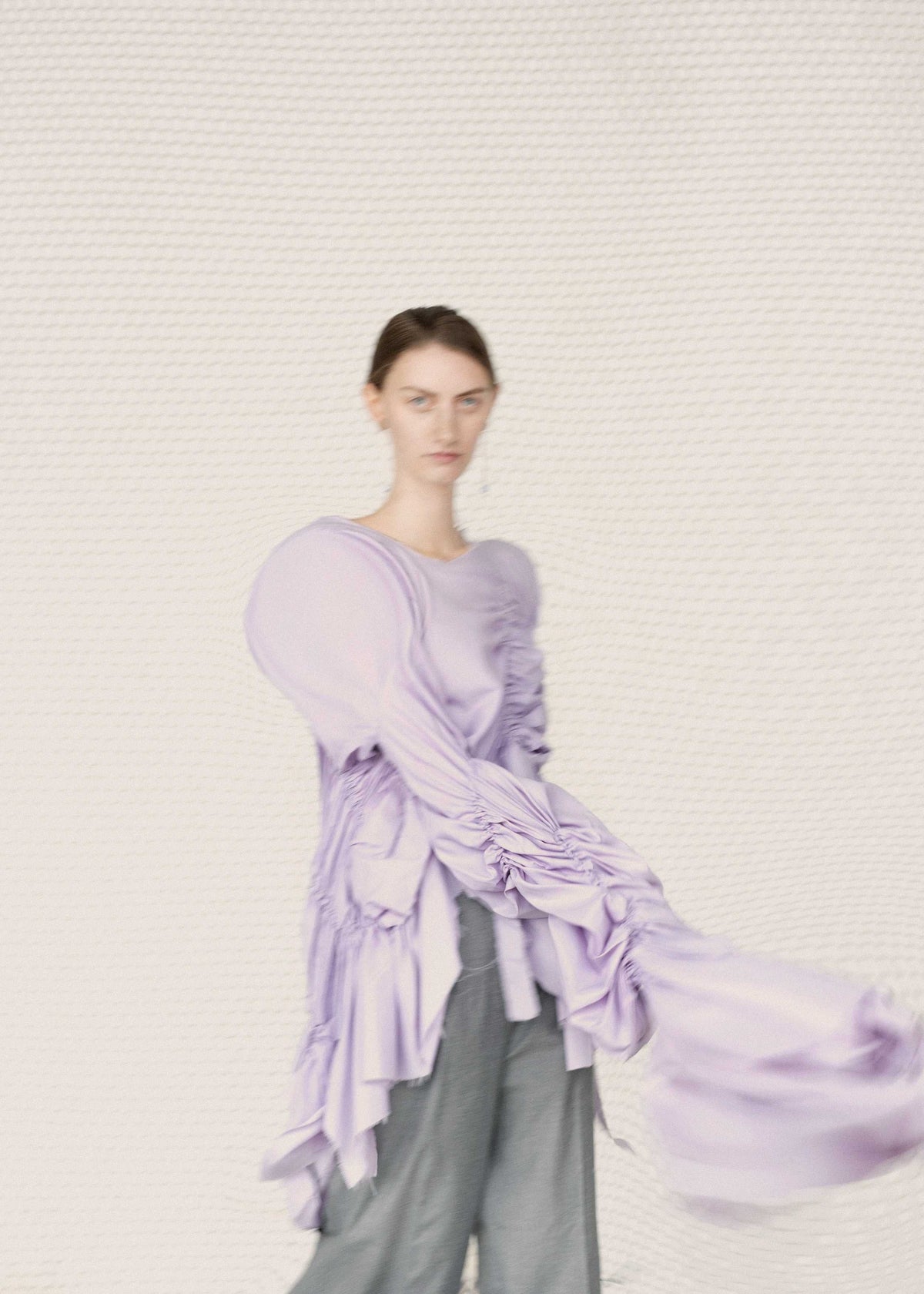 Stina Resting in fashion editorial in Sicky Mag by Nivikka Andersen 2021
