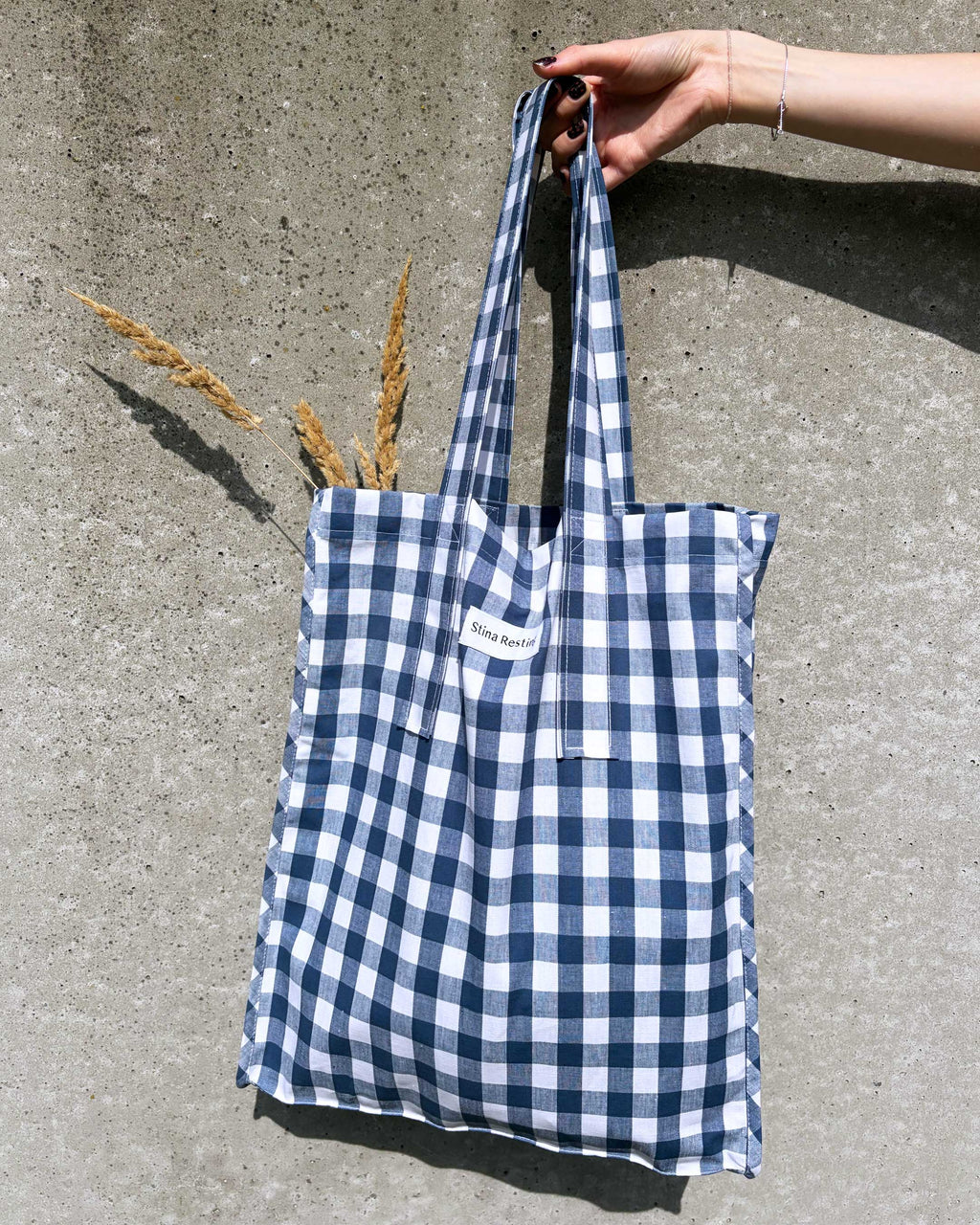 TOTE BAG - Checkered