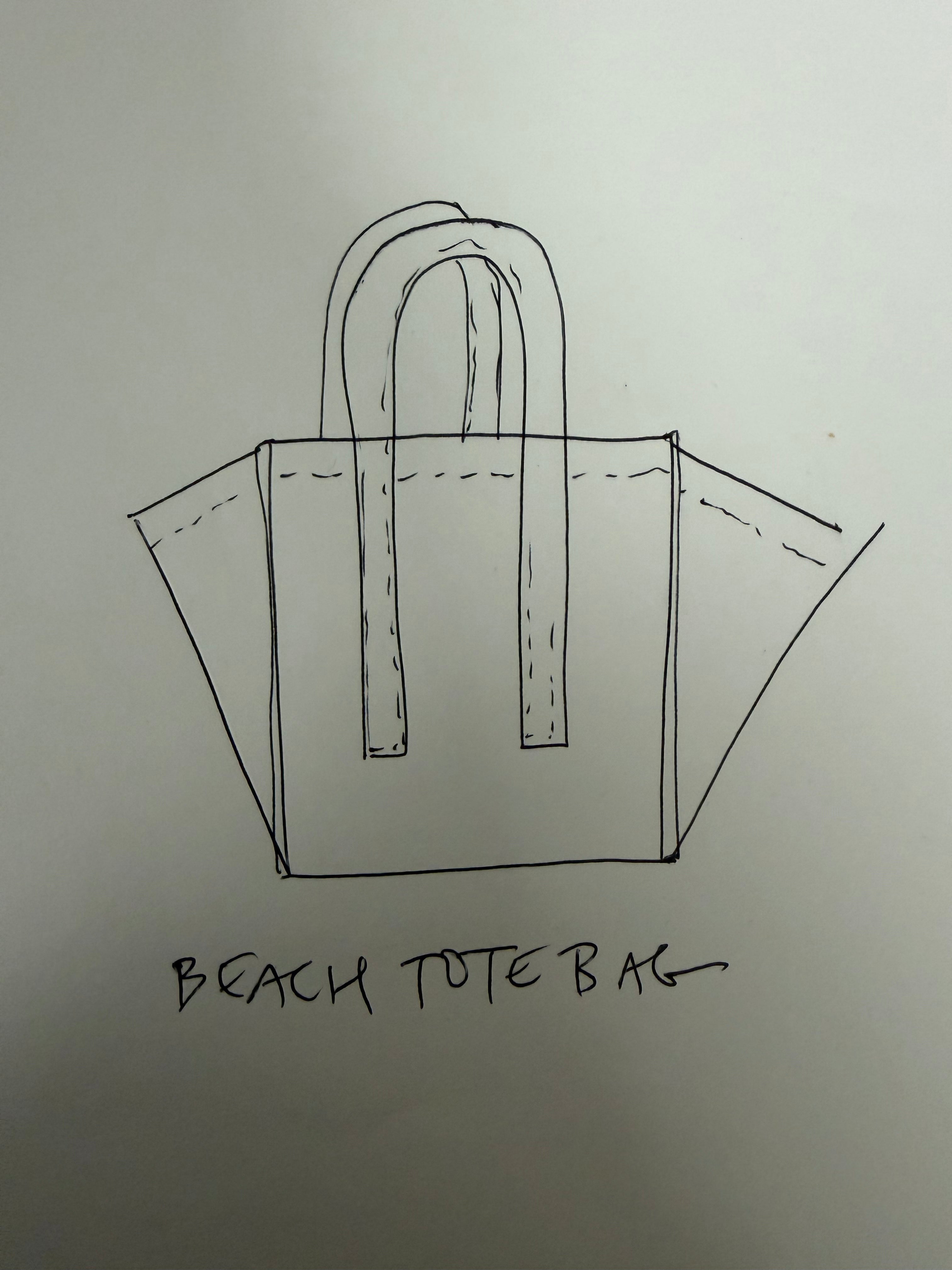 THE BEACH TOTE BAG