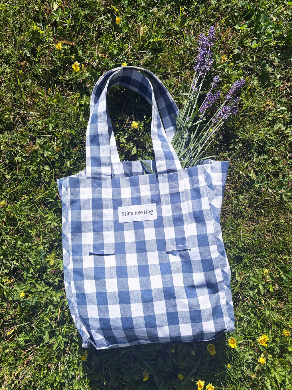 TOTE BAG MINI - Checkered