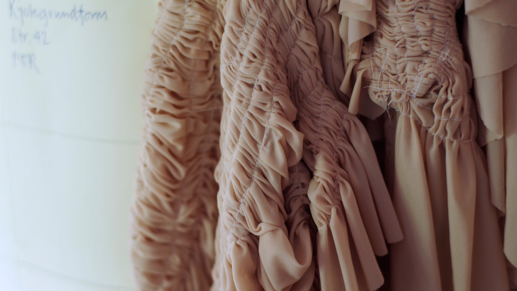 RUFFLE DRESS - Army green