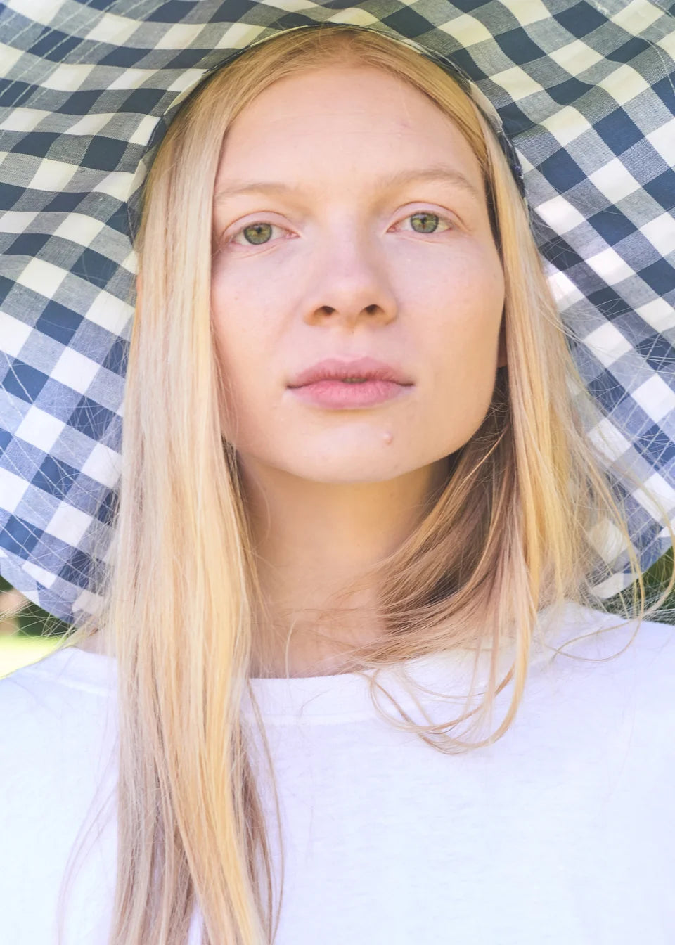 SUN HAT - Checkered